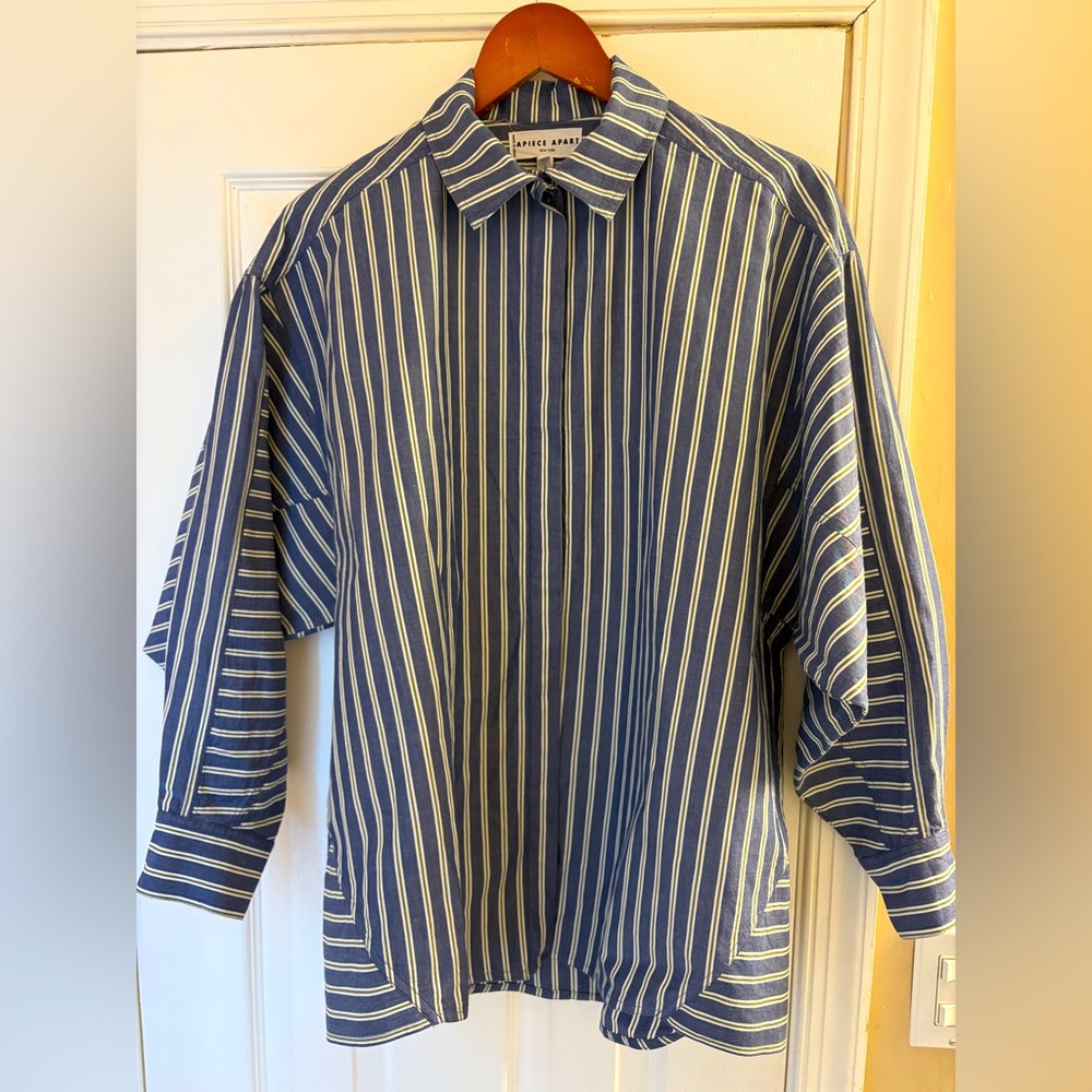 Apiece Apart Perfect Women’s Long Sleeve Button Down. XS
